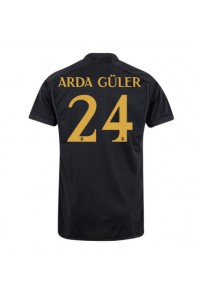 Real Madrid Arda Guler #24 Jalkapallovaatteet Kolmaspaita 2023-24 Lyhythihainen